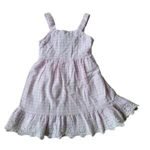 Cat & Jack Pink Gingham Summer Dress